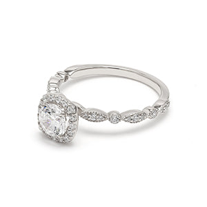 18K Engagement Ring 0.31 ctw SJR54053