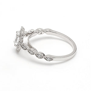 18K Engagement Ring 0.30 ctw SJR54056
