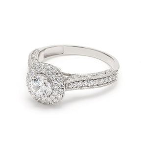 18K Engagement Ring 0.31 ctw SJR54189