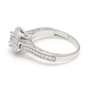 18K Engagement Ring 0.31 ctw SJR54189