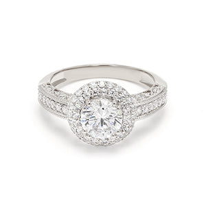 18K Engagement Ring 0.31 ctw SJR54194