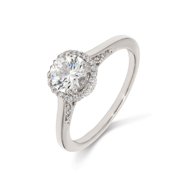 18K Engagement Ring 0.31 ctw SJR53706