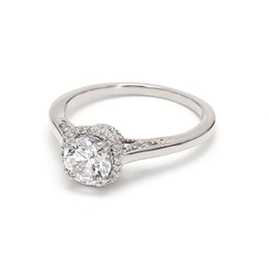 18K Engagement Ring 0.31 ctw SJR53706