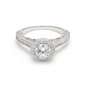 18K Engagement Ring 0.31 ctw SJR54197
