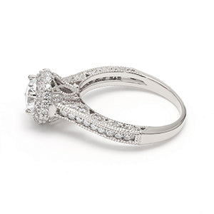 18K Engagement Ring 0.31 ctw SJR54197