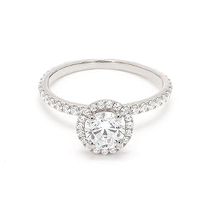 18K Engagement Ring 0.31 ctw SJR54049