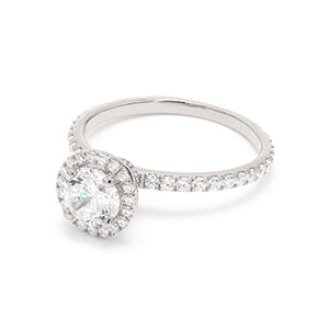 18K Engagement Ring 0.31 ctw SJR54049