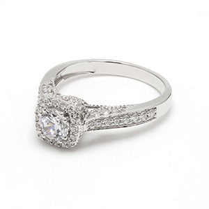 18K Engagement Ring 0.31 ctw SJR54174