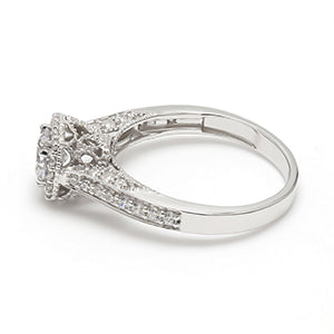 18K Engagement Ring 0.31 ctw SJR54174