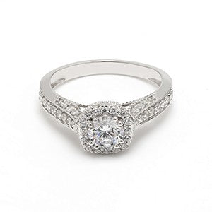 18K Engagement Ring 0.31 ctw SJR54174
