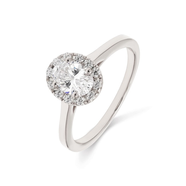 18K Engagement Ring 0.30 ctw SJR54571