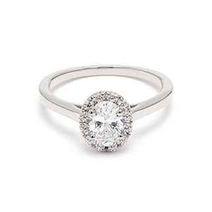 18K Engagement Ring 0.30 ctw SJR54571