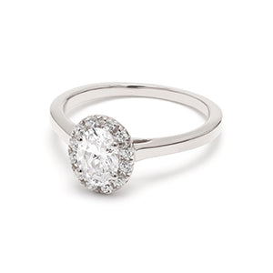 18K Engagement Ring 0.30 ctw SJR54571