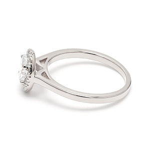 18K Engagement Ring 0.30 ctw SJR54571