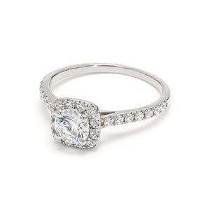 18K Engagement Ring 0.31 ctw SJR54501