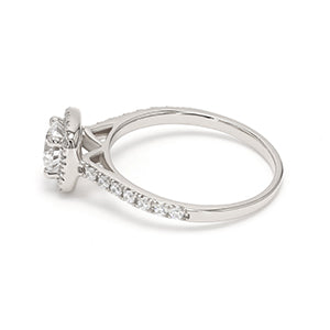 18K Engagement Ring 0.31 ctw SJR54501