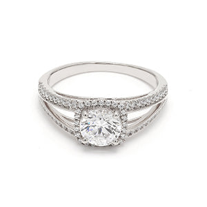 18K Engagement Ring 0.31 ctw SJR53700