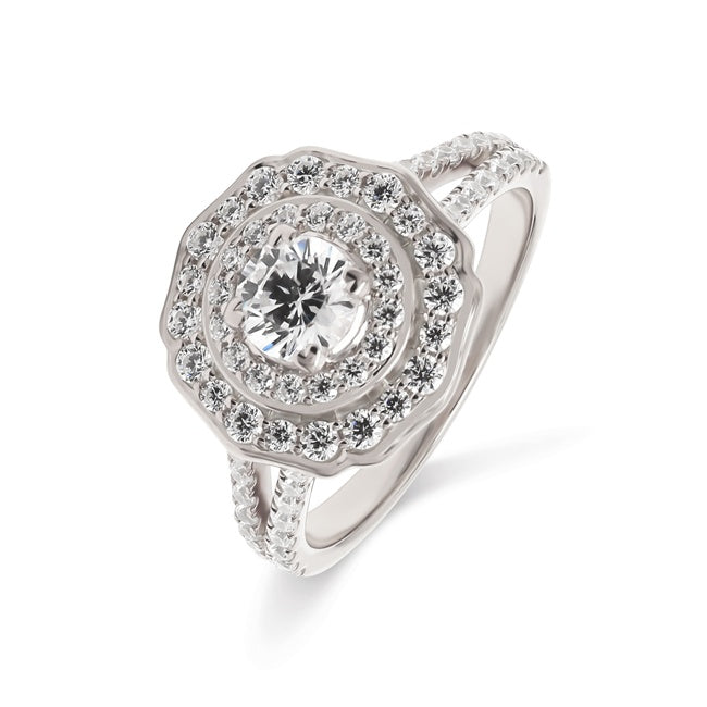 18K Engagement Ring 0.31 ctw SJR54066