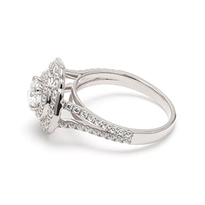 18K Engagement Ring 0.31 ctw SJR54066