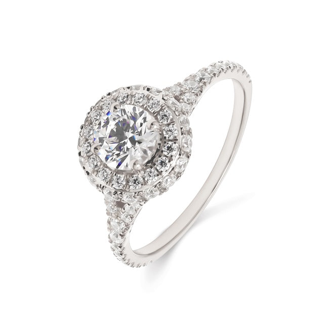 18K Engagement Ring 0.31 ctw SJR54051