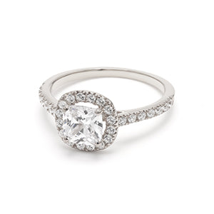 18K Engagement Ring 0.33 ctw SJR54574