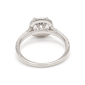 18K Engagement Ring 0.33 ctw SJR54574