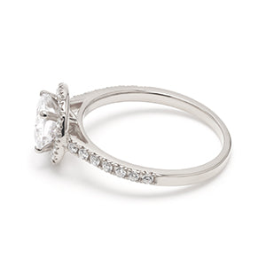 18K Engagement Ring 0.33 ctw SJR54574
