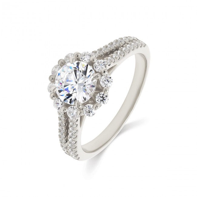 18K Engagement Ring 0.31 ctw SJR55016RD