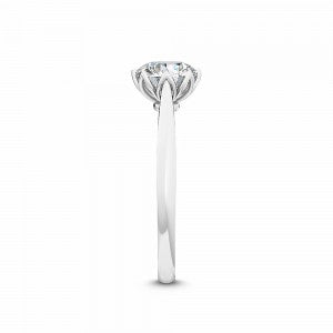 18K White Gold Ring Mounting