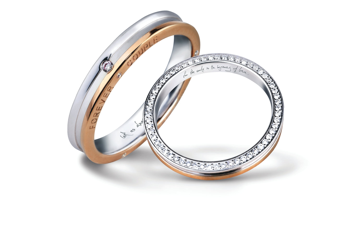 Lab grown diamond Couple ring CF27
