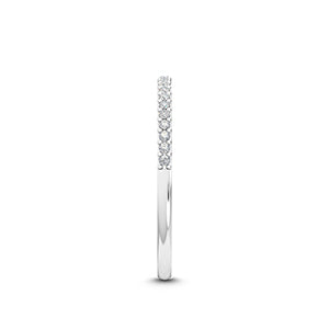 Lab grown diamond Stackable Ring 0.12ct P1243-S培育鑽石戒指