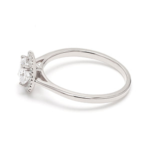 18K Engagement Ring 0.33 ctw SJR54575