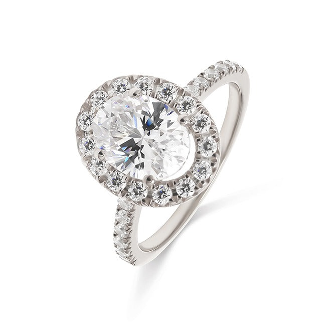 18K Engagement Ring 0.30 ctw SJR54576