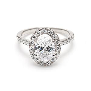 18K Engagement Ring 0.30 ctw SJR54576