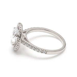 18K Engagement Ring 0.30 ctw SJR54576