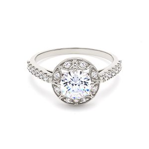 18K Engagement Ring 0.31 ctw SJR55018RD