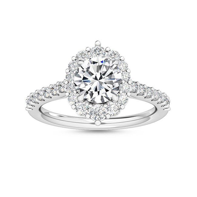 18K Engagement Ring 0.31 ctw SJR55152RD