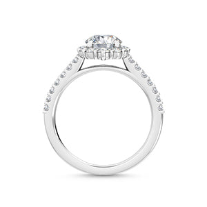18K Engagement Ring 0.31 ctw SJR55152RD