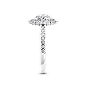 18K Engagement Ring 0.31 ctw SJR55152RD