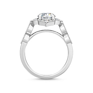18K Engagement Ring 0.31 ctw SJR55441