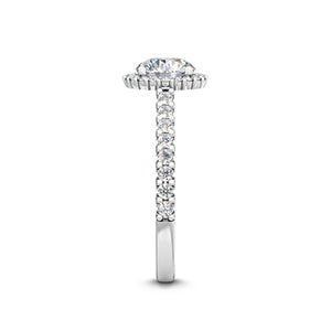 18K Engagement Ring 0.31 ctw SJR55513
