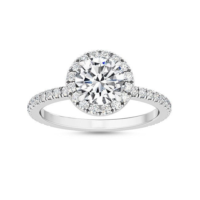 18K Engagement Ring 0.31 ctw SJR55536RD