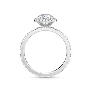 18K Engagement Ring 0.31 ctw SJR55536RD