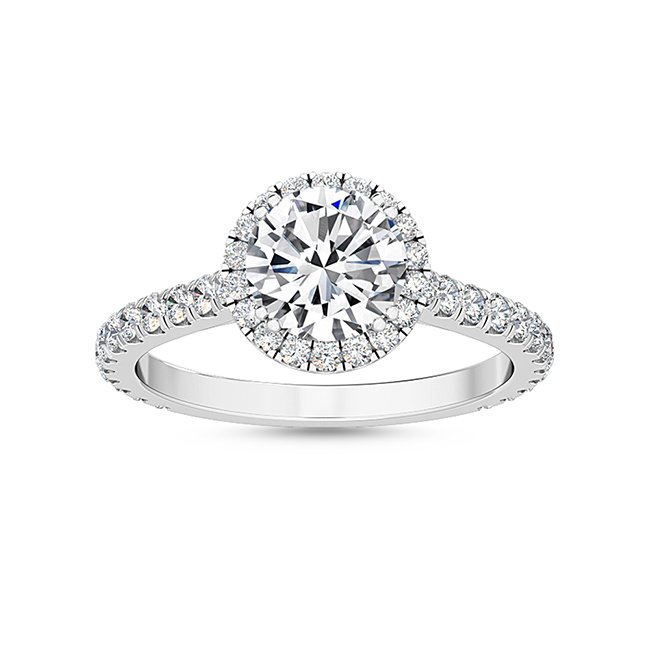 18K Engagement Ring 0.31 ctw SJR55542RD
