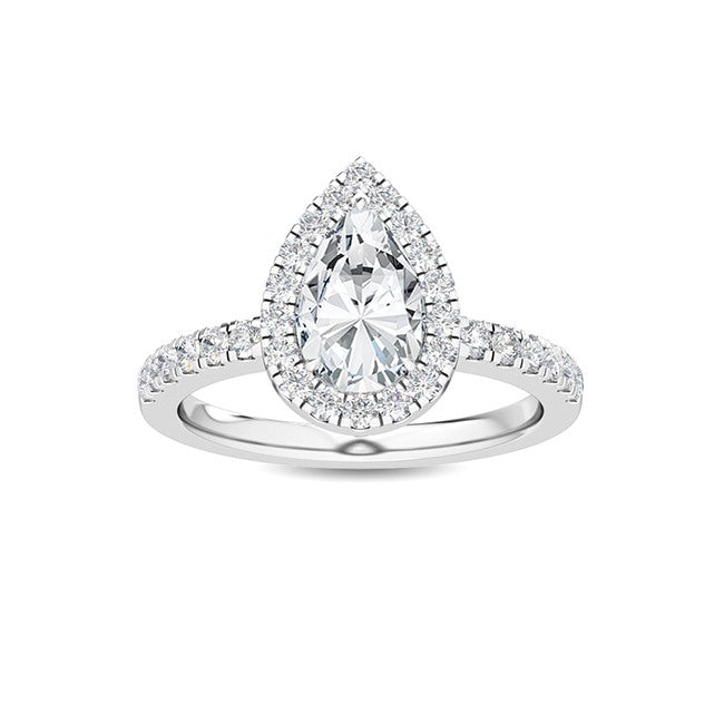 18K Engagement Ring 0.75 ctw SJR56051