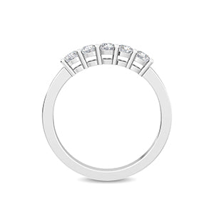 Lab grown diamond Stackable Ring 0.45 培育鑽石戒指
