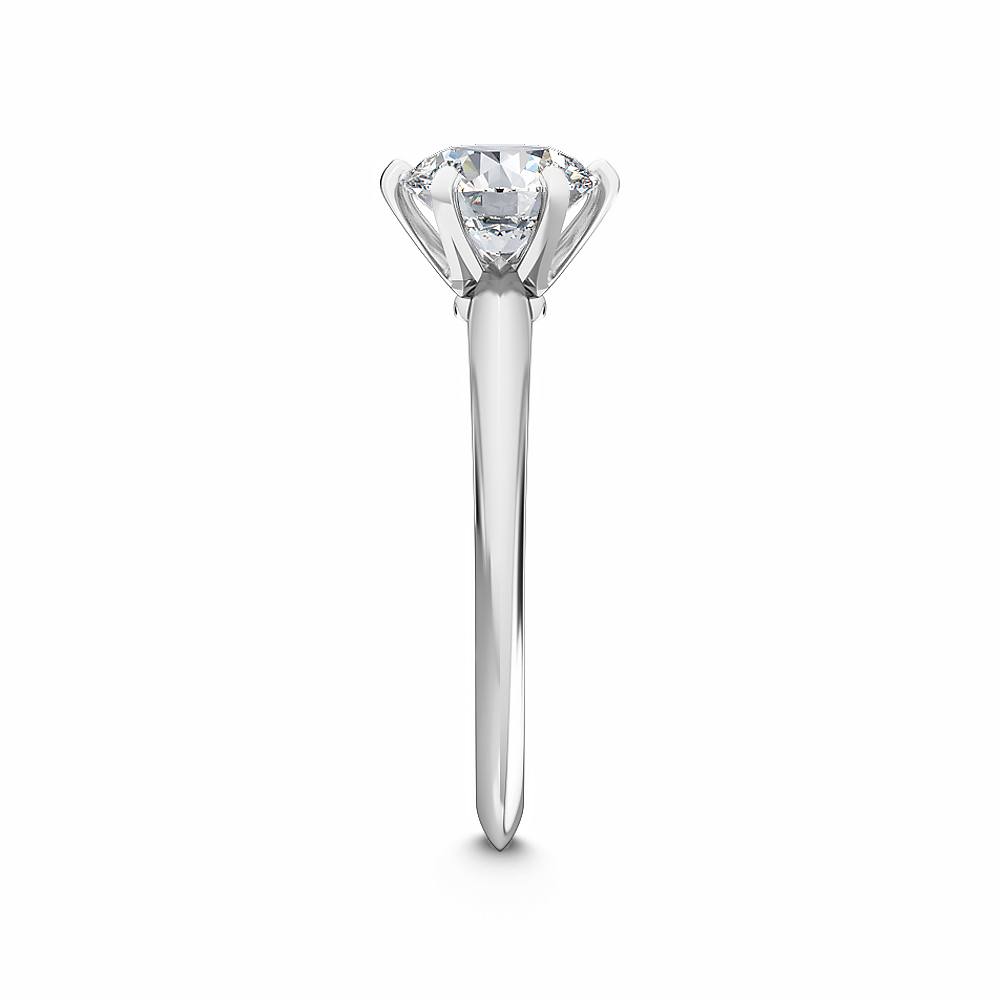 鉑金戒指托 (不連主石)Platinum (PT950)Ring Mounting Lab Grown Diamond Engagement Ring