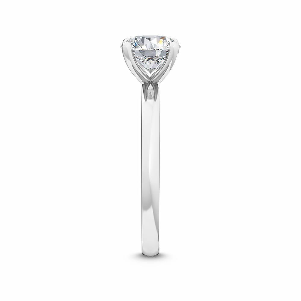 MT05 18K White Gold Lab Grown Diamond Engagement Ring