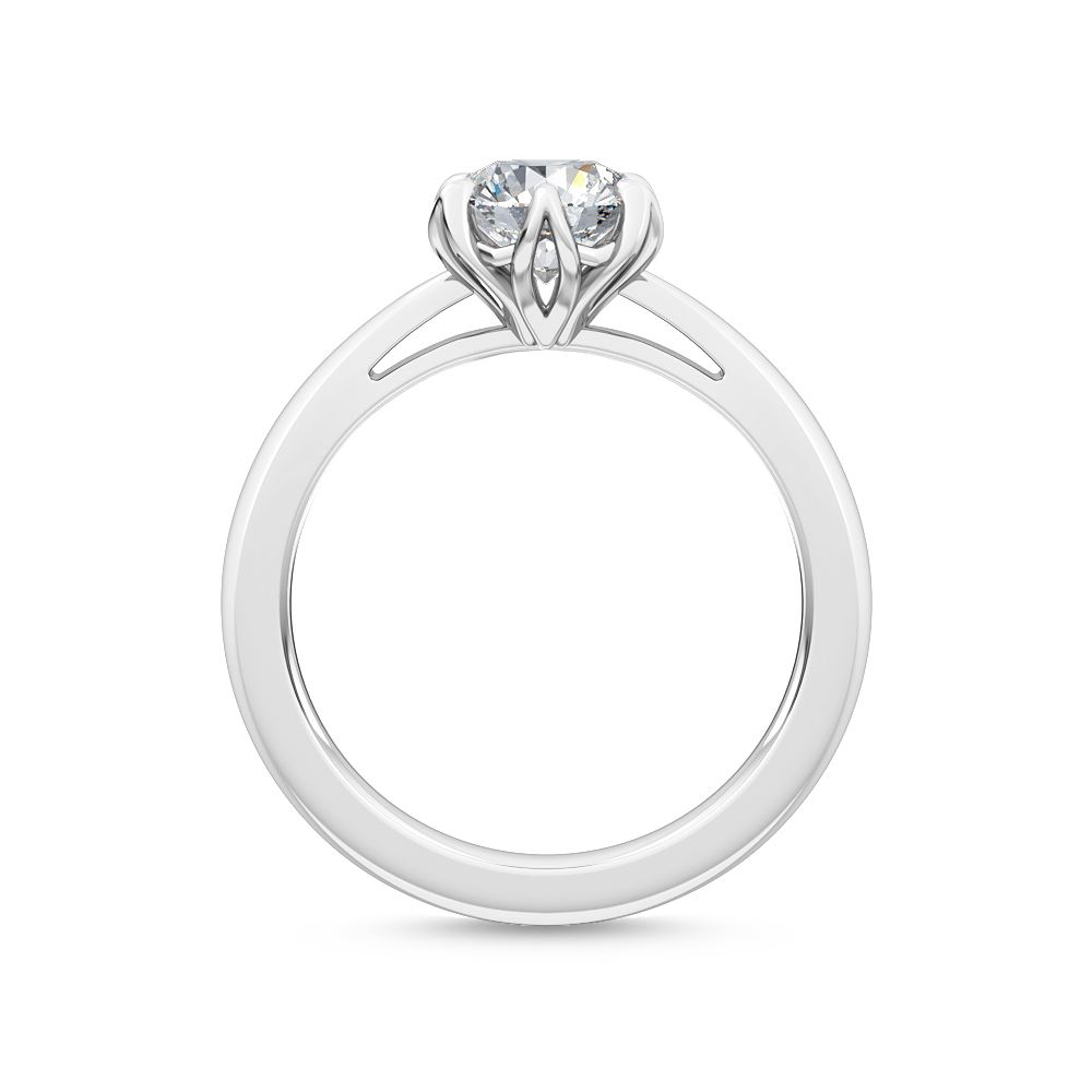 MT10 18K White Gold Lab Grown Diamond Engagement Ring