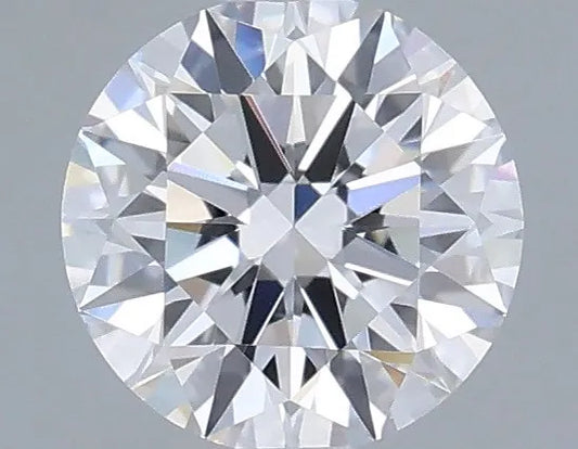 0.50ct Round Lab Grown Diamond (Colour D, Clarity IF, Cut ID, IGI Certified)